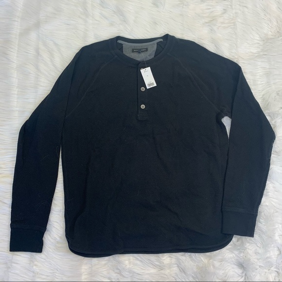 Mens Banana republic black shirt
